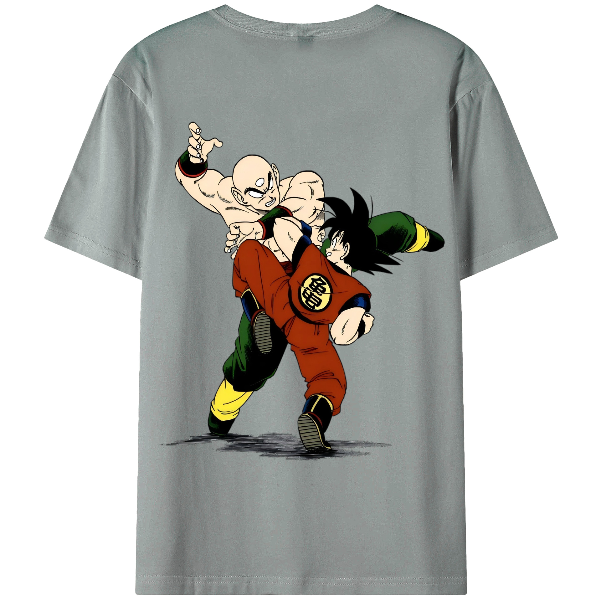 （画像用） ドラゴンボール DRAGON BALL 綿100％ メンズ半袖Tシャツ（バックプリント） 通気性